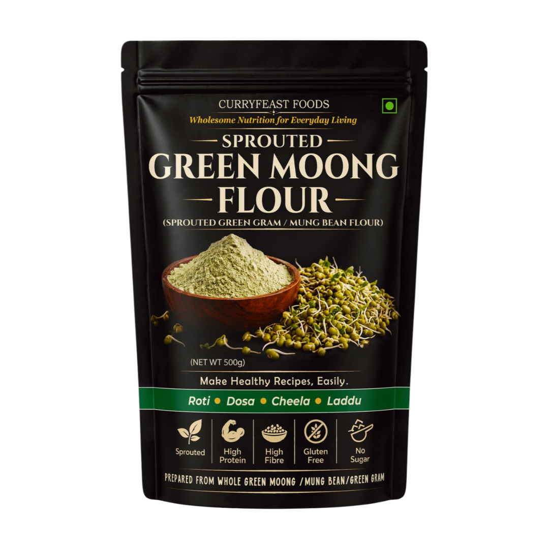Sprouted Green Moong Flour