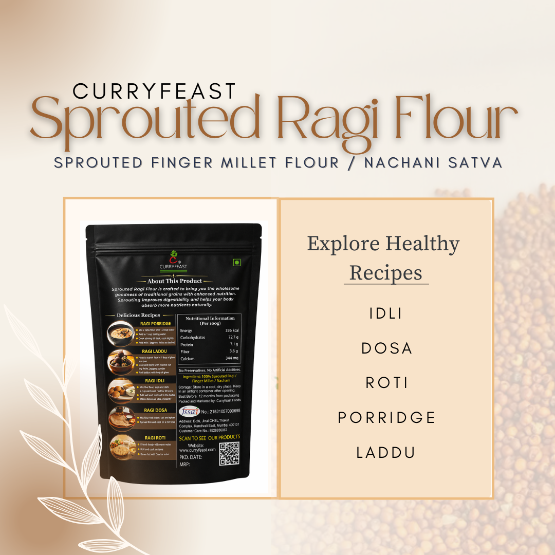 Sprouted Ragi Flour