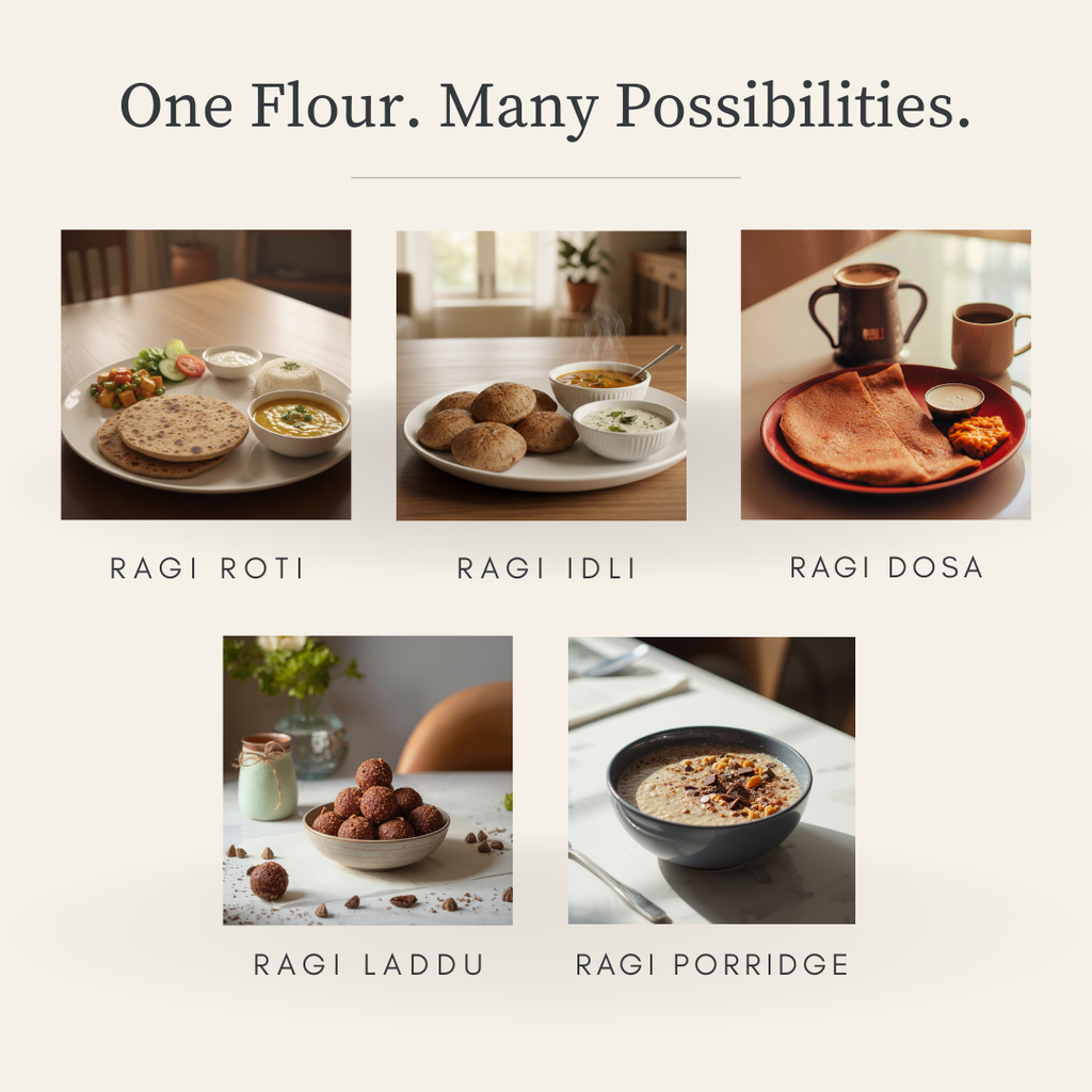 Sprouted Ragi Flour