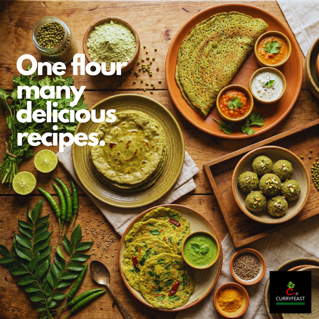 Sprouted Green Moong Flour