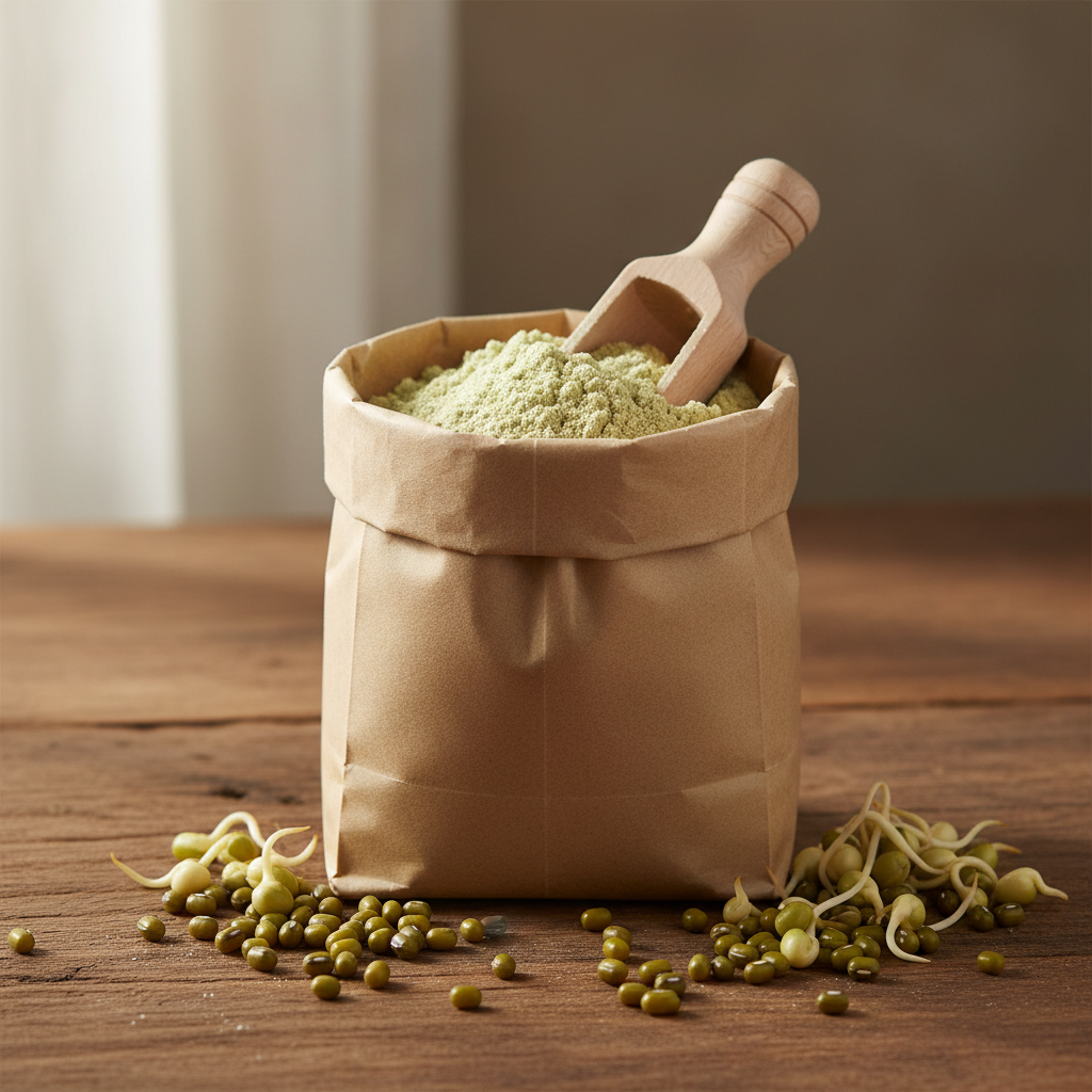 Sprouted Green Moong Flour